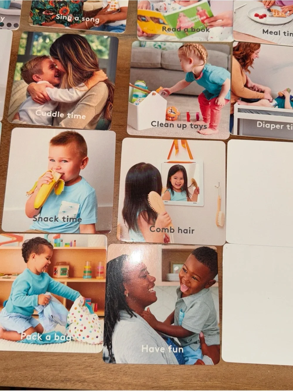 Lovevery Let's Map It Out Routine Cards The Helper Play Kit 20 Cards Complete